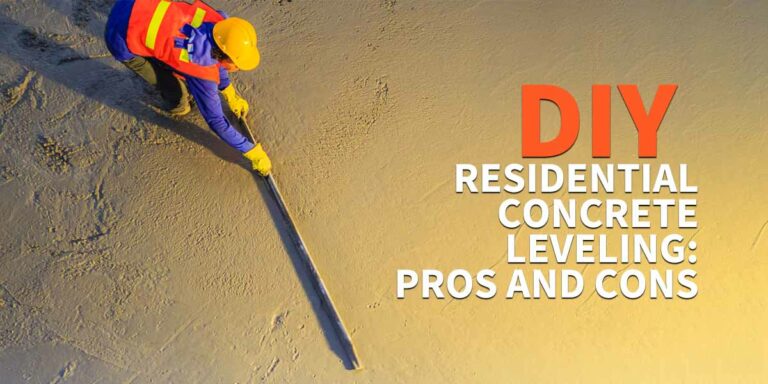 DIY Residential Concrete Leveling: Pros and Cons