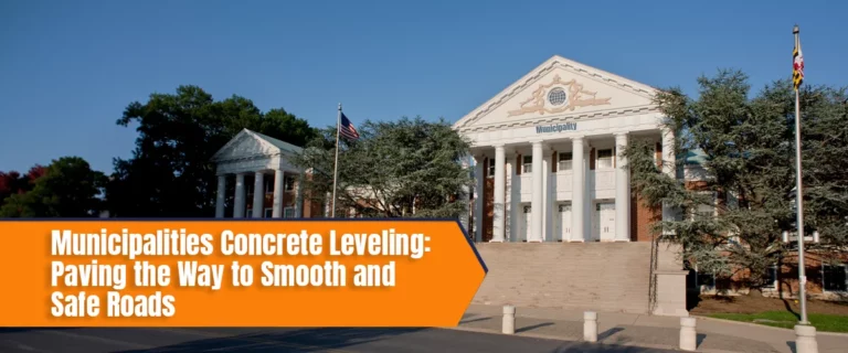 Municipalities Concrete Leveling: Paving the Way to Smooth and Safe Roads