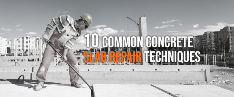 10 Common Concrete Slab Repair Techniques