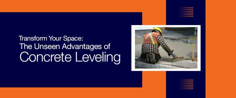 Transform Your Space: The Unseen Advantages of Concrete Leveling