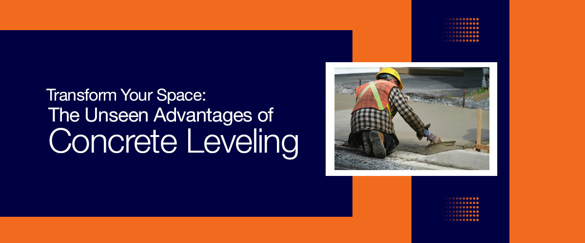 Transform Your Space- The Unseen Advantages of Concrete Leveling